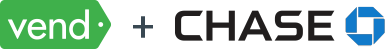 Vend plus Chase logos